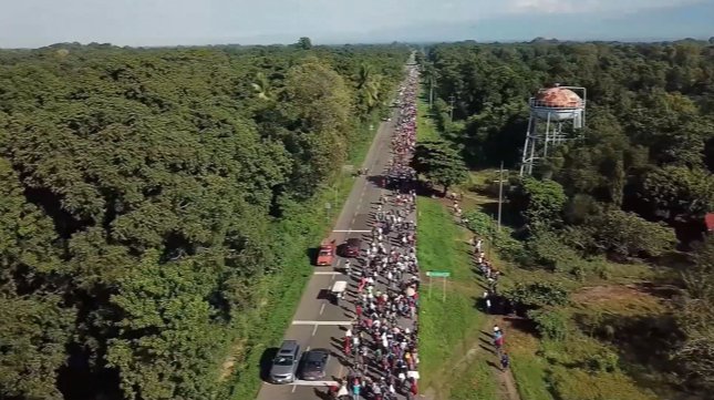Caravana de Hondureños