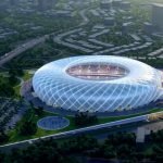 Nuevo estadio nacional El Salvador en construcción