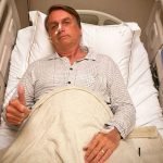 Presidente de Brasil Jair Bolsonaro , hospitalizado